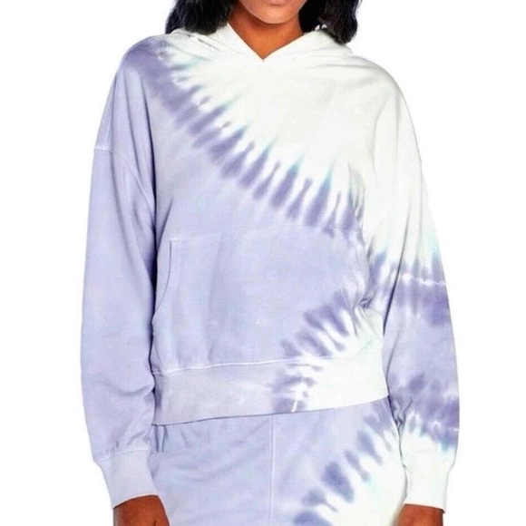 Wildfox Tops - Wildfox French Terry in Peri Shibori Tie Dye Hoodie Sweatshirt
Size M
